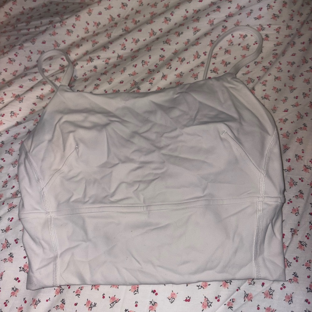 White Spaghetti Strap Top Lululemon